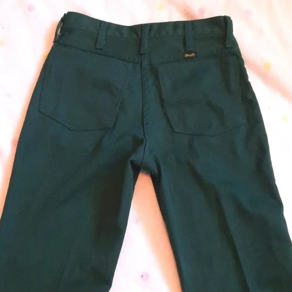 Vtg green wrangler bootcut jeans